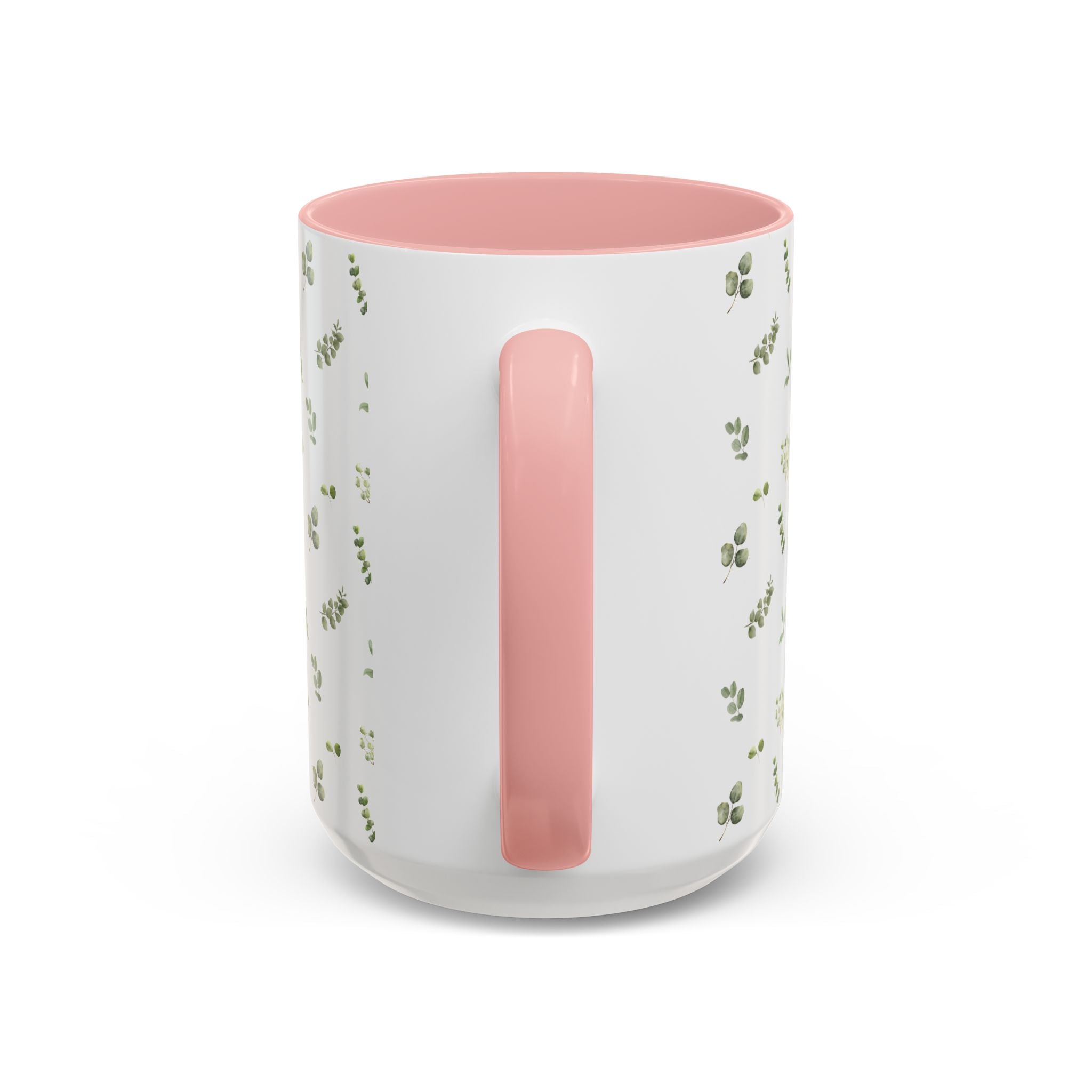 Botanical Eucalyptus Accent Coffee Mug — 11/15oz