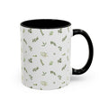 Botanical Eucalyptus Accent Coffee Mug — 11/15oz