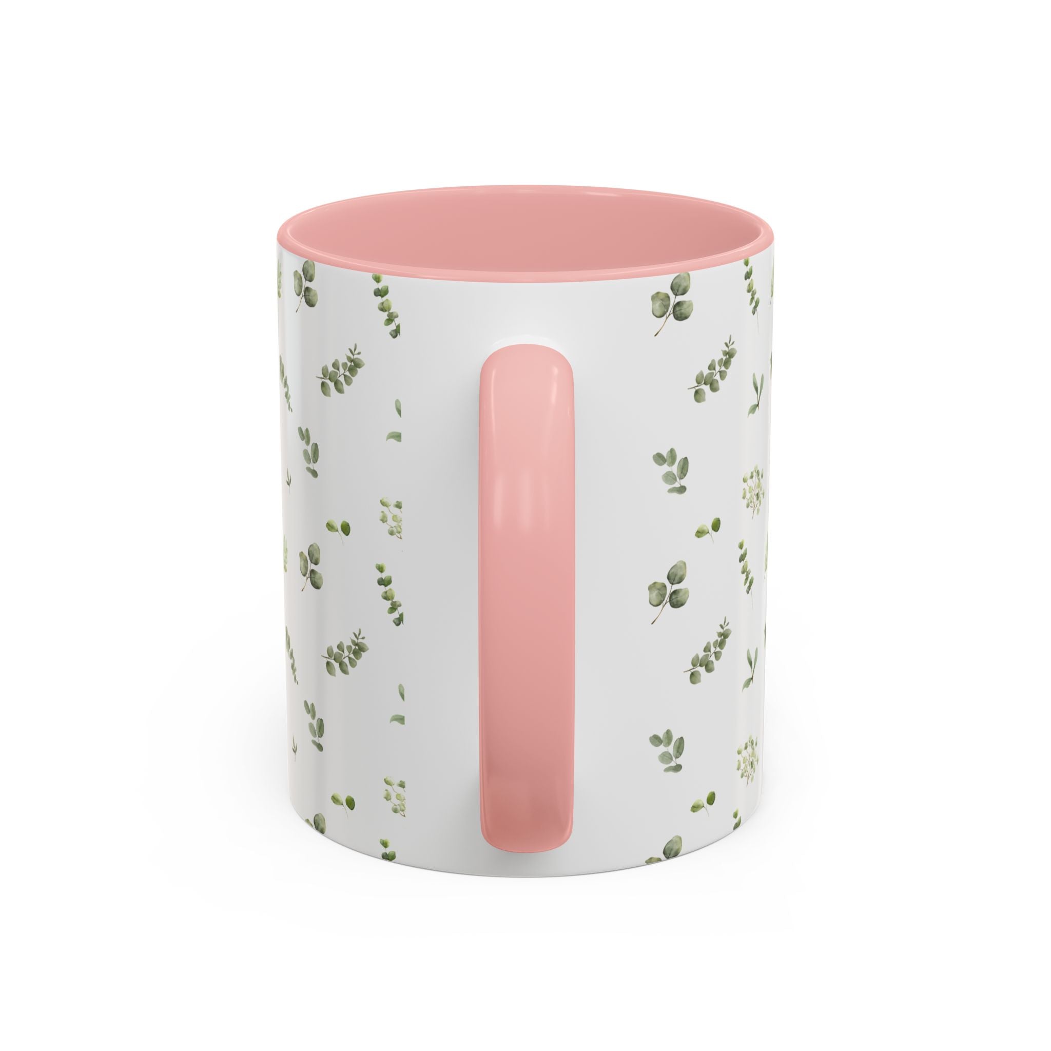 Botanical Eucalyptus Accent Coffee Mug — 11/15oz
