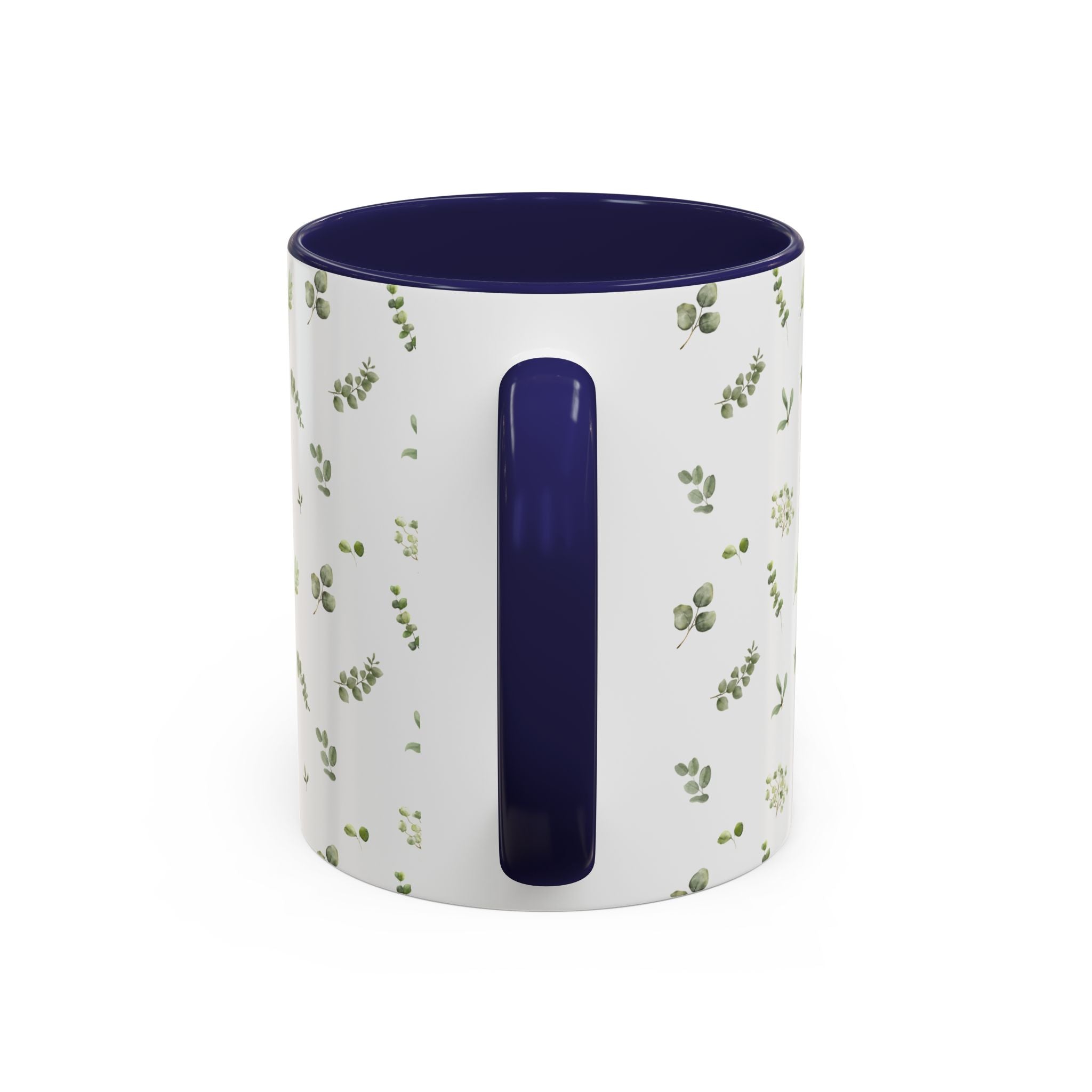 Botanical Eucalyptus Accent Coffee Mug — 11/15oz