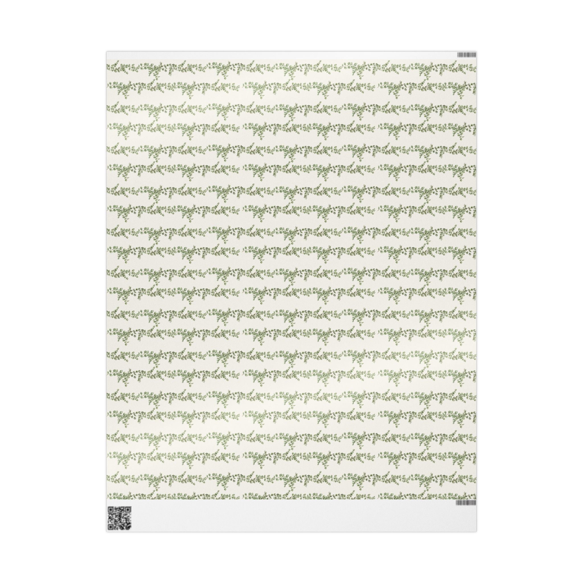 Eucalyptus Sprig Wrapping Paper Roll — Botanical Gift Wrap